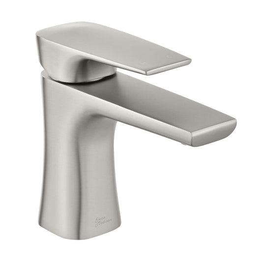 Swiss Madison Monaco Single Hole, Single-Handle, Bathroom Faucet in Brushed Nickel