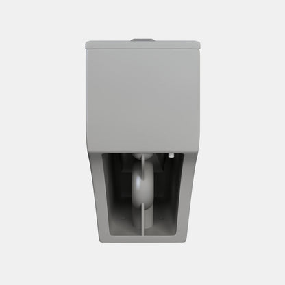 Swiss Madison Dreux One Piece Elongated Dual Flush Toilet in Matte Grey 0.95/1.26 GPF