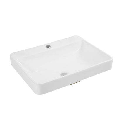 Swiss Madison Carre Large Rectangle Vessel Sink