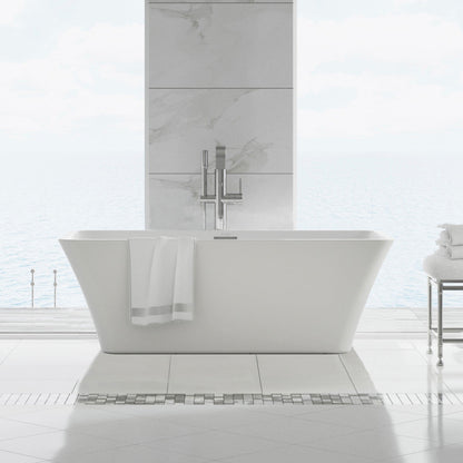 Swiss Madison St. Tropez 60" Freestanding Bathtub