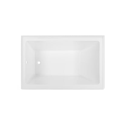 Swiss Madison Voltaire 48" x 32" Left-Hand Drain Alcove Bathtub with Apron