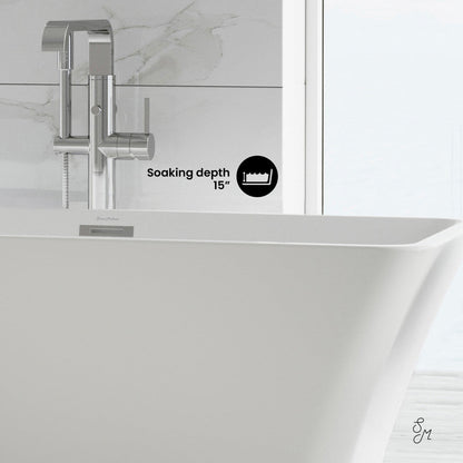 Swiss Madison St. Tropez 67" Freestanding Bathtub