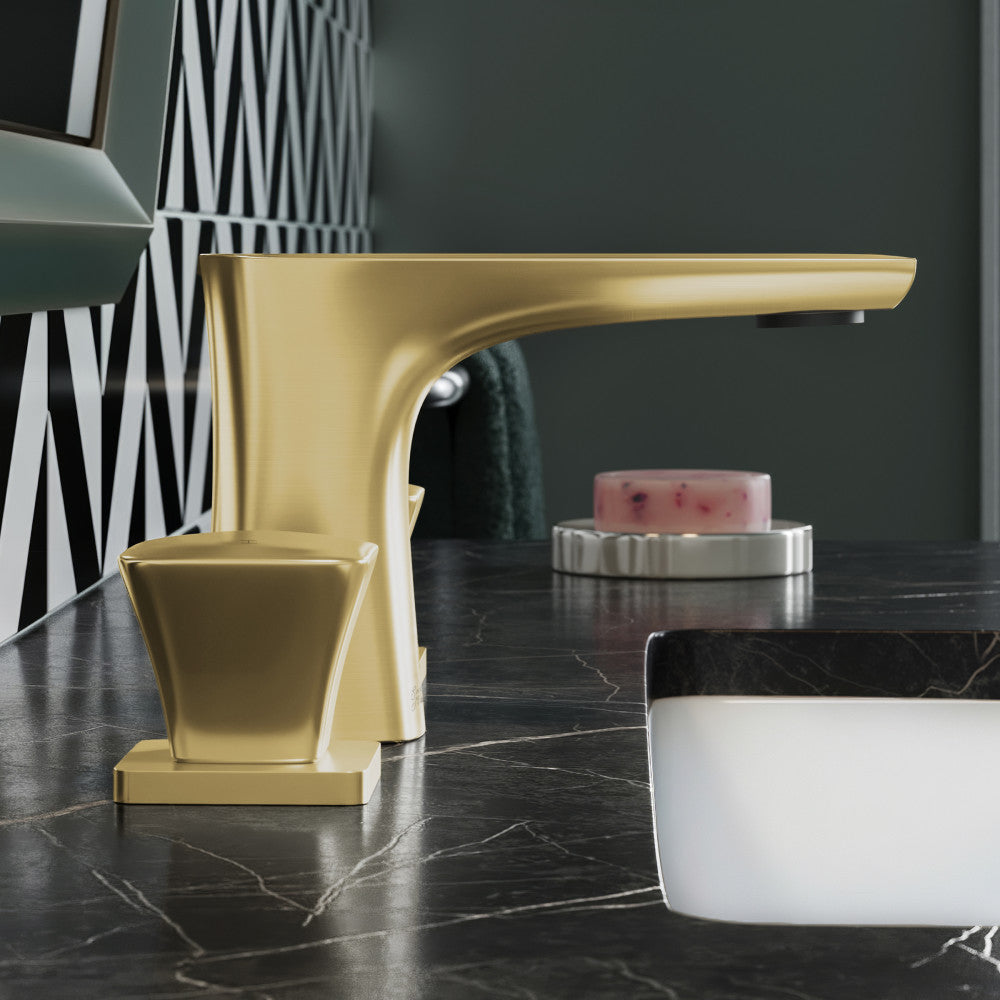 Swiss Madison Monaco 8 in. Widespread, 2-Handle, Bathroom Faucet in Brushed Gold