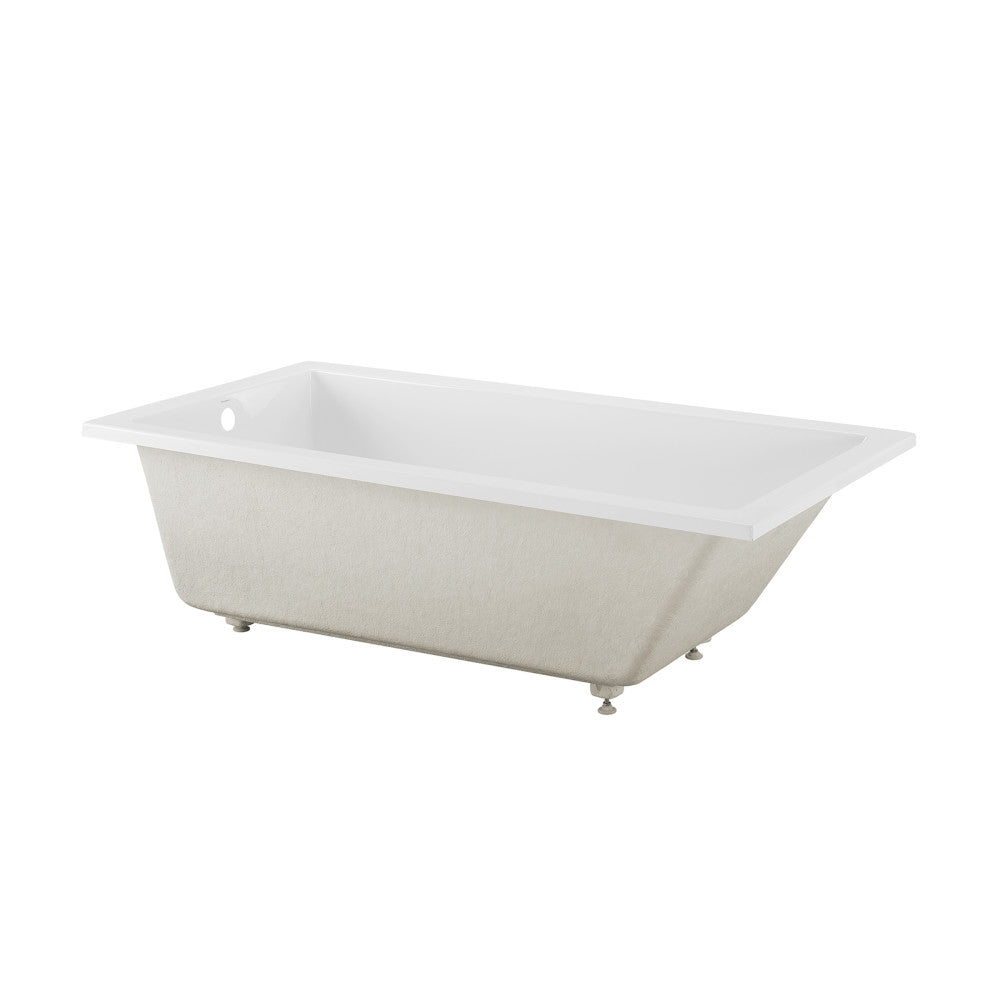 Swiss Madison Voltaire 72" x 36" Reversible Drain Drop-In Bathtub