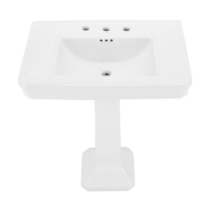 Swiss Madison Voltaire Two-Piece Pedestal Sink