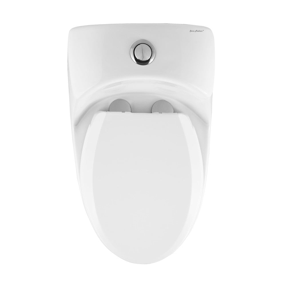 Swiss Madison Chateau One-Piece Elongated Toilet Dual-Flush 1.1/1.6 gpf