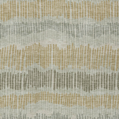 Tabselect Home Line 8' X 10' Beige Brown And Gray Striped Washable Indoor Outdoor Area Rug