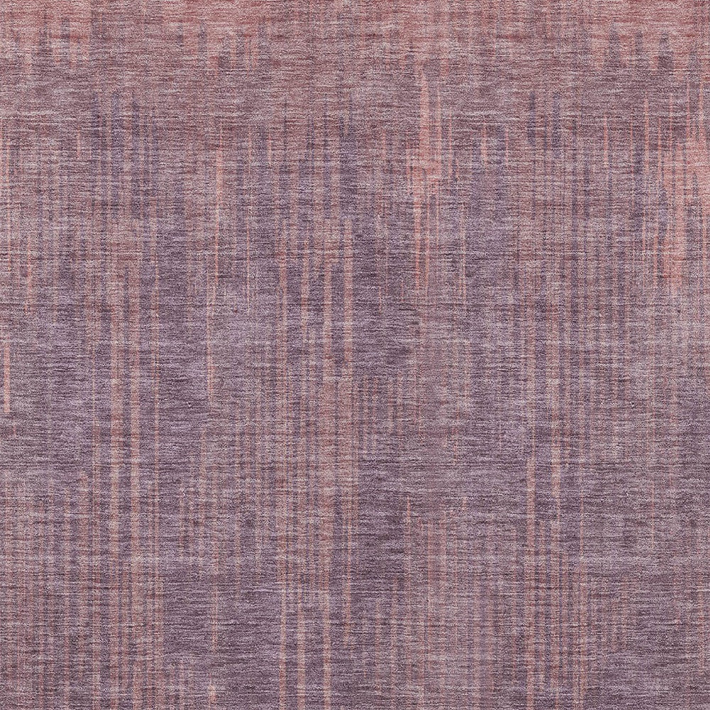 Tabselect Home Line 8' X 10' Mauve And Dark Purple Striped Washable Indoor Outdoor Area Rug