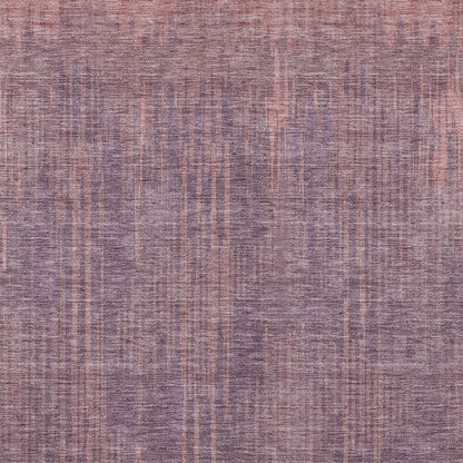 Tabselect Home Line 8' X 10' Mauve And Dark Purple Striped Washable Indoor Outdoor Area Rug