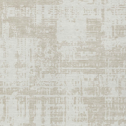 Tabselect Home Line 8' X 10' Ivory And Beige Abstract Washable Indoor Outdoor Area Rug