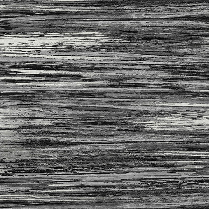 Tabselect Home Line 8' X 10' Black And Ivory Striped Washable Indoor Outdoor Area Rug