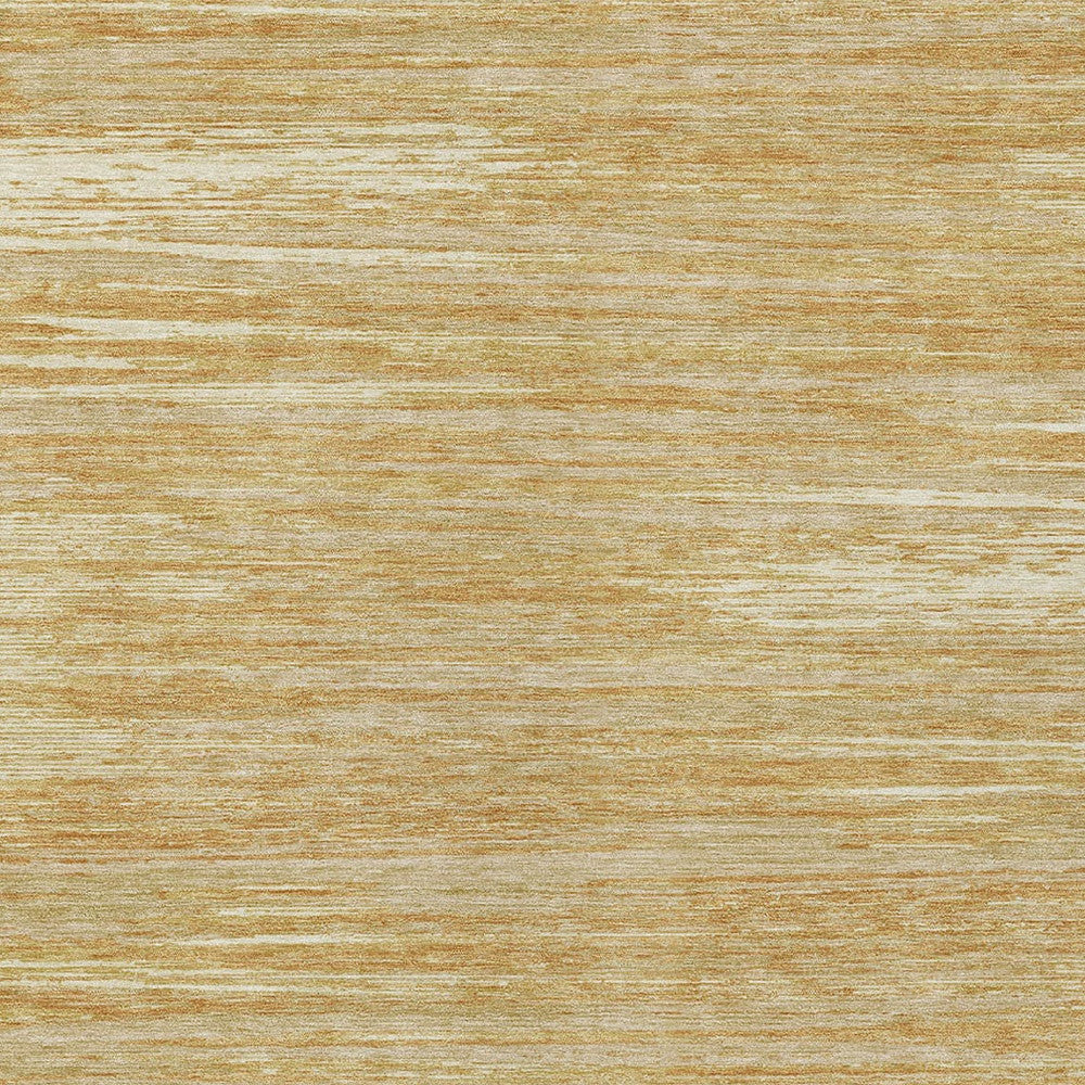 Tabselect Home Line 5' X 8' Gold Gray And Ivory Striped Washable Indoor Outdoor Area Rug