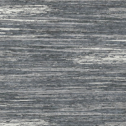 Tabselect Home Line 5' X 8' Gray And Ivory Striped Washable Indoor Outdoor Area Rug