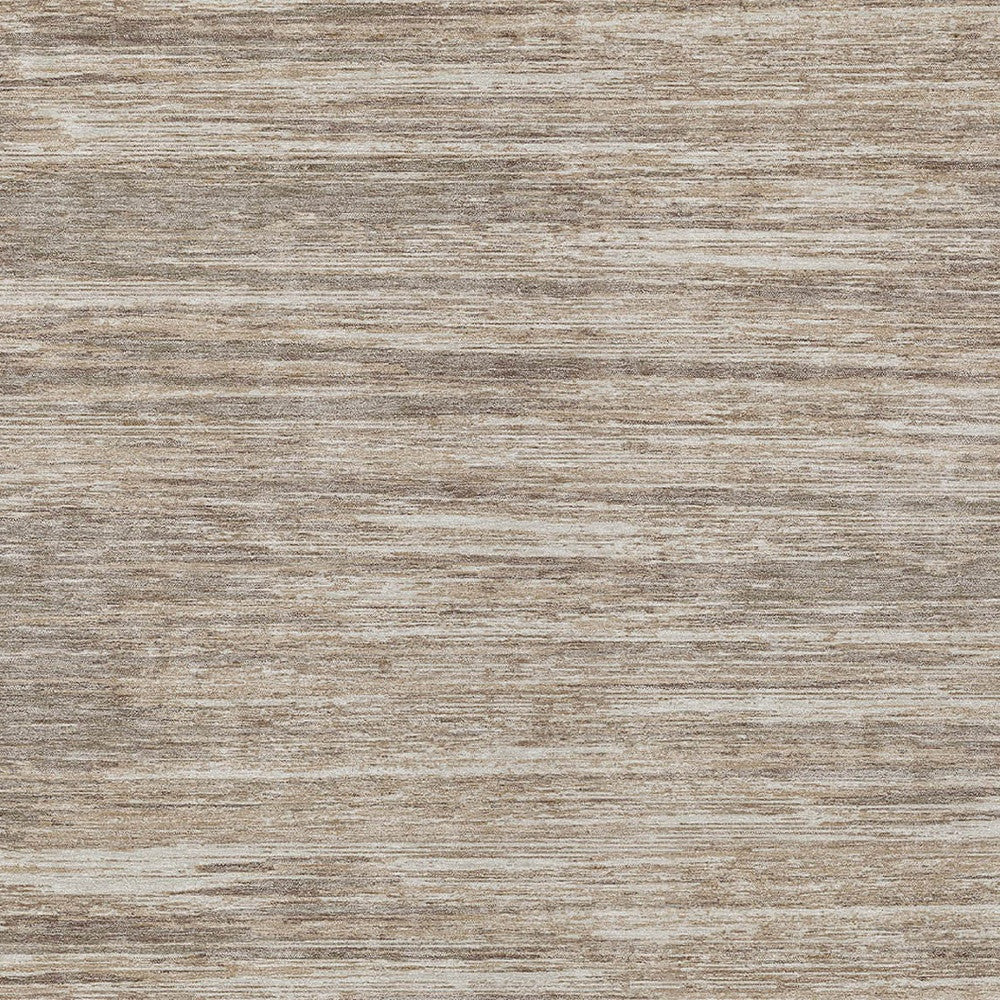 Tabselect Home Line 8' X 10' Taupe Gray And Ivory Striped Washable Indoor Outdoor Area Rug