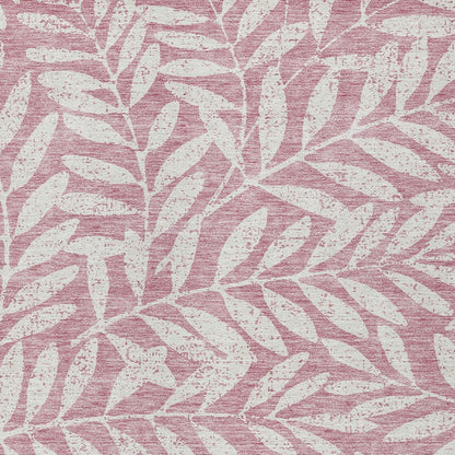 Tabselect Home Line 8' X 10' Blush And Ivory Floral Washable Indoor Outdoor Area Rug