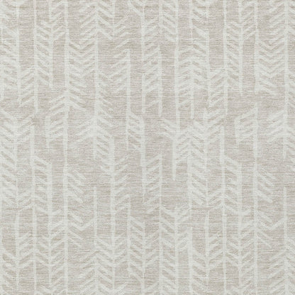 Tabselect Home Line 5' X 8' Beige And Ivory Tribal Washable Indoor Outdoor Area Rug