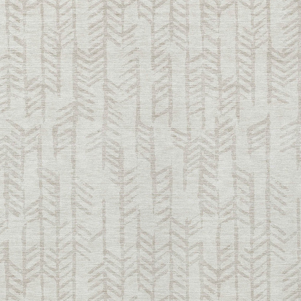 Tabselect Home Line 8' X 10' Ivory And Beige Tribal Washable Indoor Outdoor Area Rug