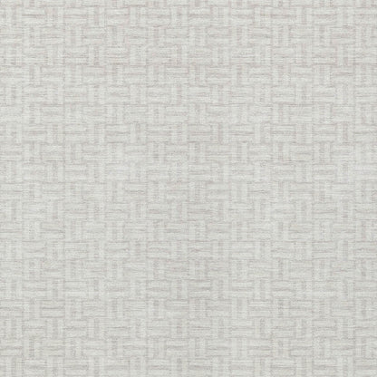 Tabselect Home Line 5' X 8' Ivory And Silver Geometric Washable Indoor Outdoor Area Rug