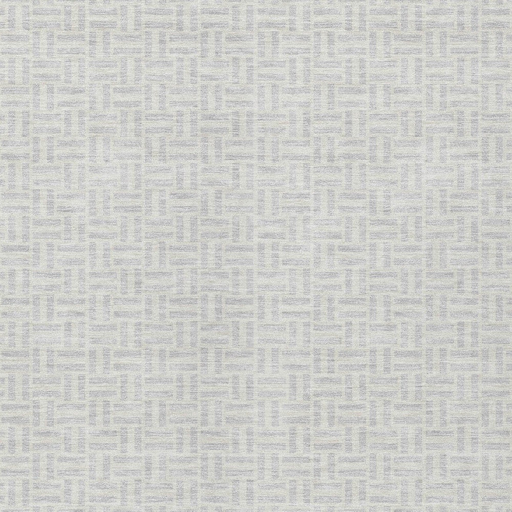 Tabselect Home Line 5' X 8' Silver And Gray Geometric Washable Indoor Outdoor Area Rug