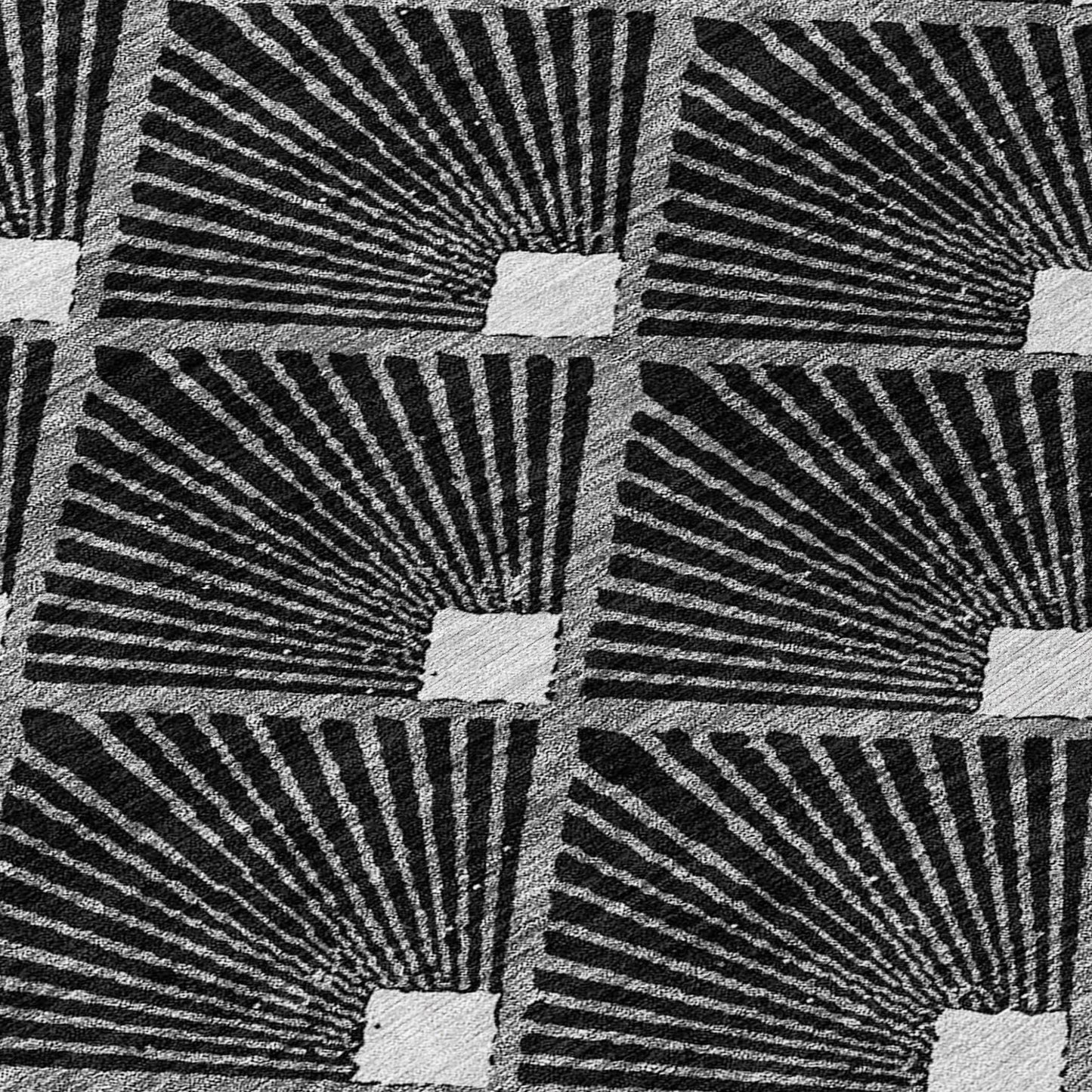 Tabselect Home Line 8' X 10' Black Gray And Ivory Geometric Washable Indoor Outdoor Area Rug