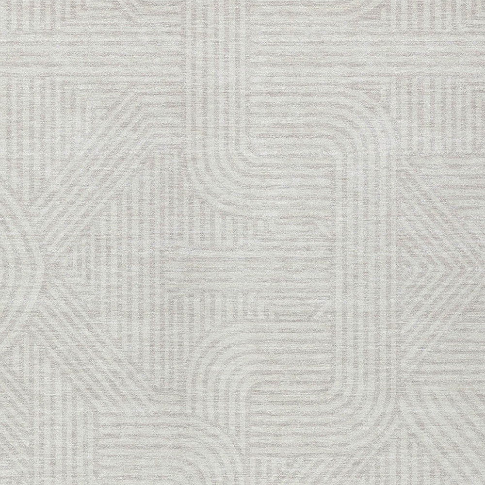 Tabselect Home Line 5' X 8' Ivory And Gray Abstract Washable Indoor Outdoor Area Rug