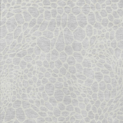 Tabselect Home Line 8' X 10' Silver And Gray Geometric Washable Indoor Outdoor Area Rug