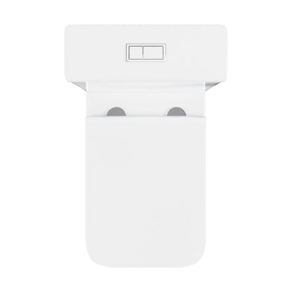 Swiss Madison Rivoli Two-Piece Square Toilet Dual-Flush 1.1/1.6 gpf