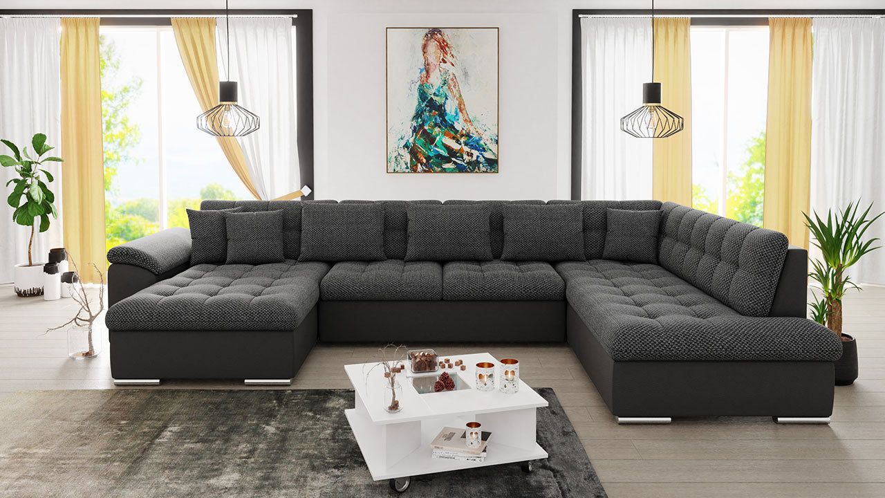 Maxima House LEONARDO BIS Sectional Sleeper Sofa