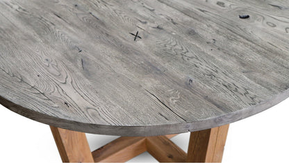 Maxima House RONDA-W2 Solid Wood Dining Table