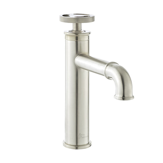 Swiss Madison Avallon Single Hole, Single-Handle Wheel, Bathroom Faucet in Brushed Nickel