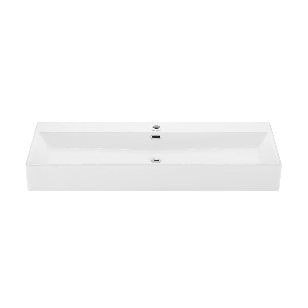Swiss Madison Claire 40" Rectangle Wall-Mount Bathroom Sink