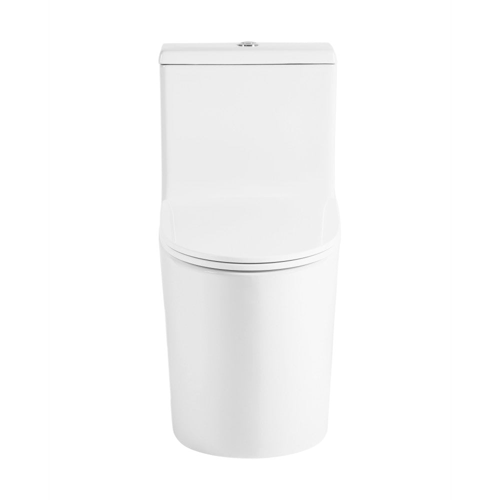 Swiss Madison Dreux High Efficiency One-Piece Elongated Toilet with 0.8 GPF Water Saving Patented Technology