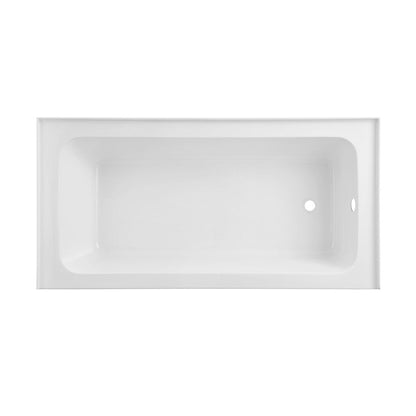 Swiss Madison Virage 60" x 30" Right-Hand Drain Alcove Bathtub with Apron
