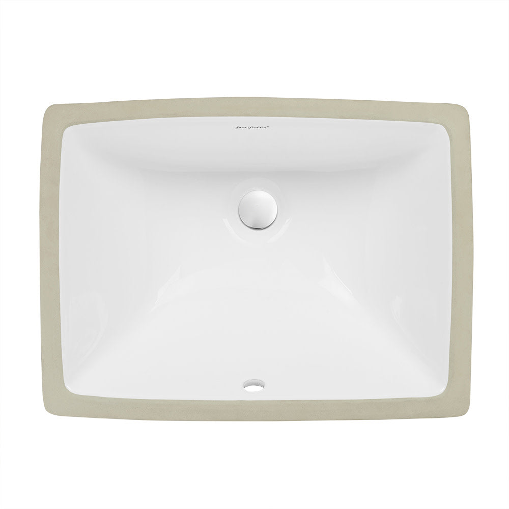 Swiss Madison Plaisir 18.5 Rectangular Under-Mount Bathroom Sink