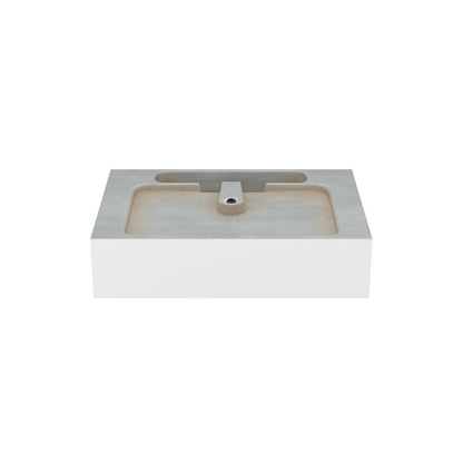 Swiss Madison Concorde 24" Rectangle Console Sink with Brushed Gold Legs