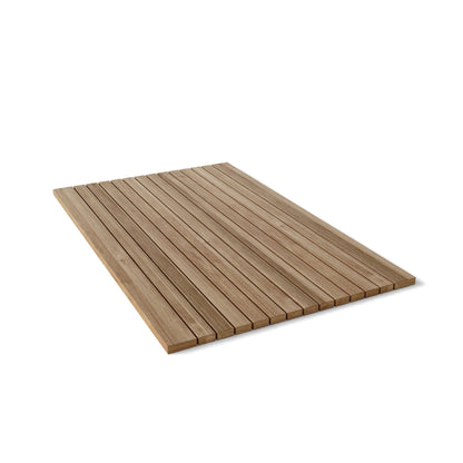 Anderson Teak Rectangular Shower Mat Roll It & Go!