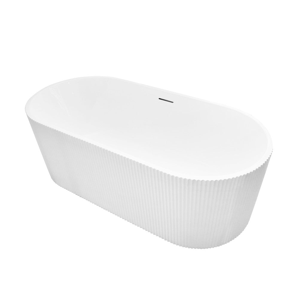 Swiss Madison Lafayette 67" Freestanding Bathtub