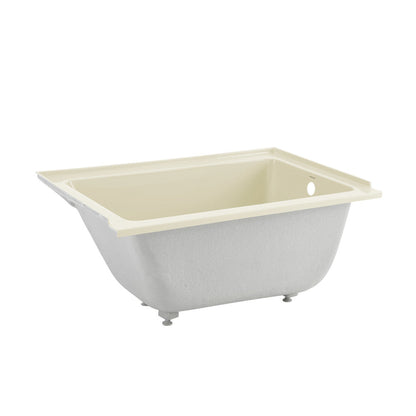 Swiss Madison Voltaire 48" x 32" Right-Hand Drain Alcove Bathtub in Bisque