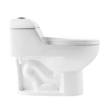 Swiss Madison Chateau One-Piece Elongated Toilet Dual-Flush 1.1/1.6 gpf