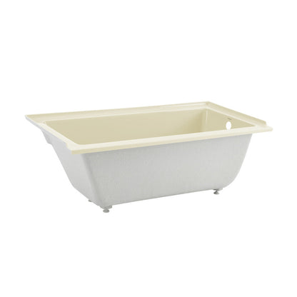 Swiss Madison Voltaire 60" x 30" Right-Hand Drain Alcove Bathtub in Bisque