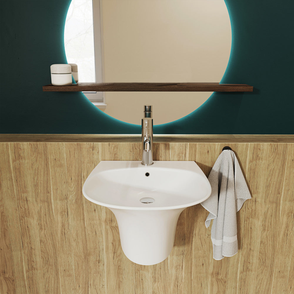 Swiss Madison Ivy 19" Wall-Mount Bathroom Sink
