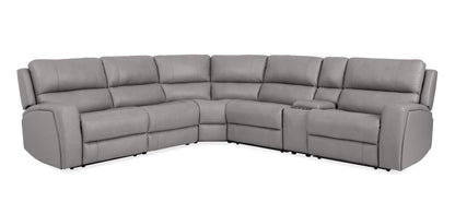 J&M Furniture U70815M Sectional Color 2581 in Grey