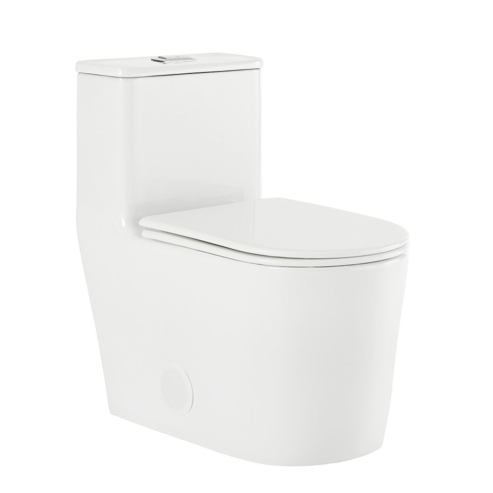 Swiss Madison Liberte One-Piece Elongated Toilet Dual-Flush 1.1/1.6 gpf