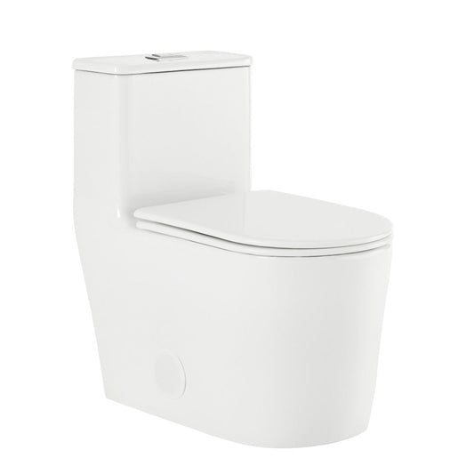 Swiss Madison Liberte One-Piece Elongated Toilet Dual-Flush 1.1/1.6 gpf