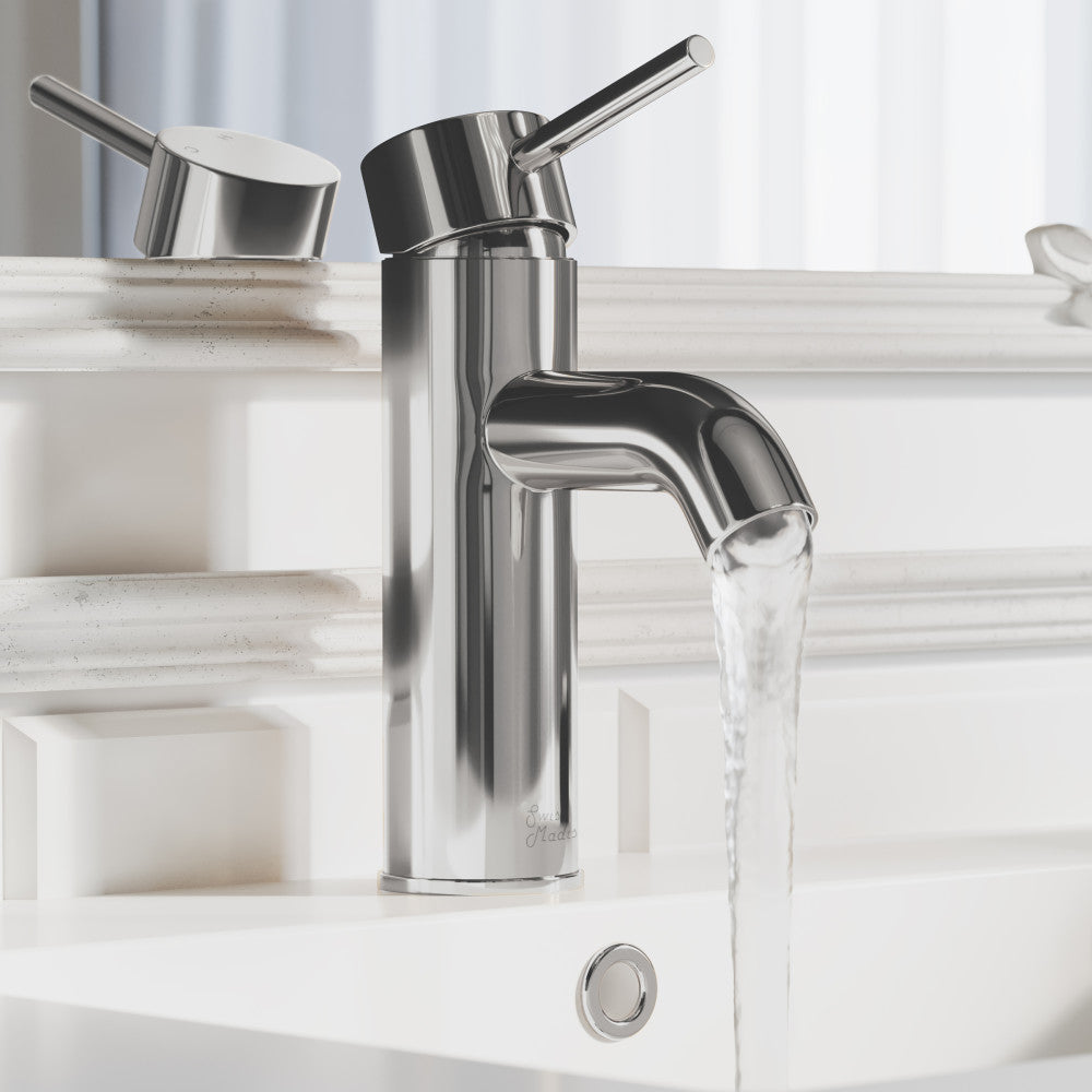 Swiss Madison Ivy Single Hole, Single-Handle, Bathroom Faucet in Chrome