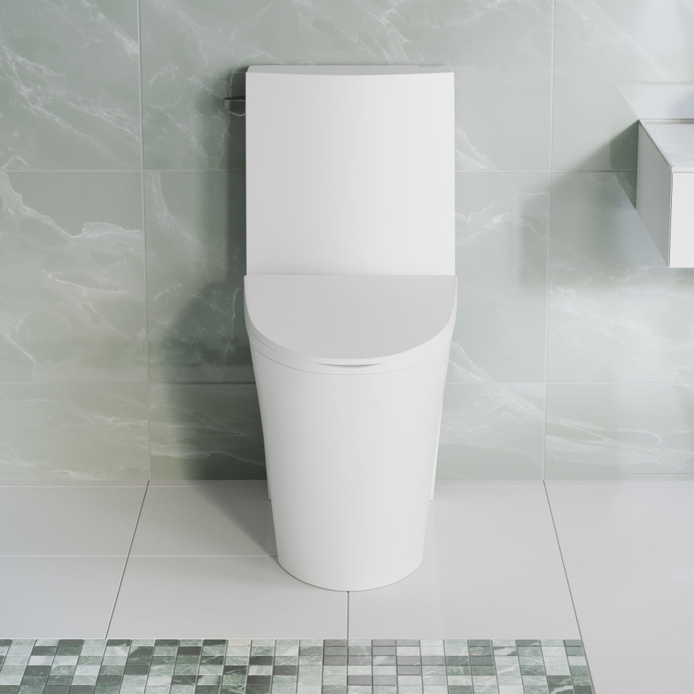 Swiss Madison St. Tropez One-Piece Elongated Toilet Side Flush 1.28 gpf