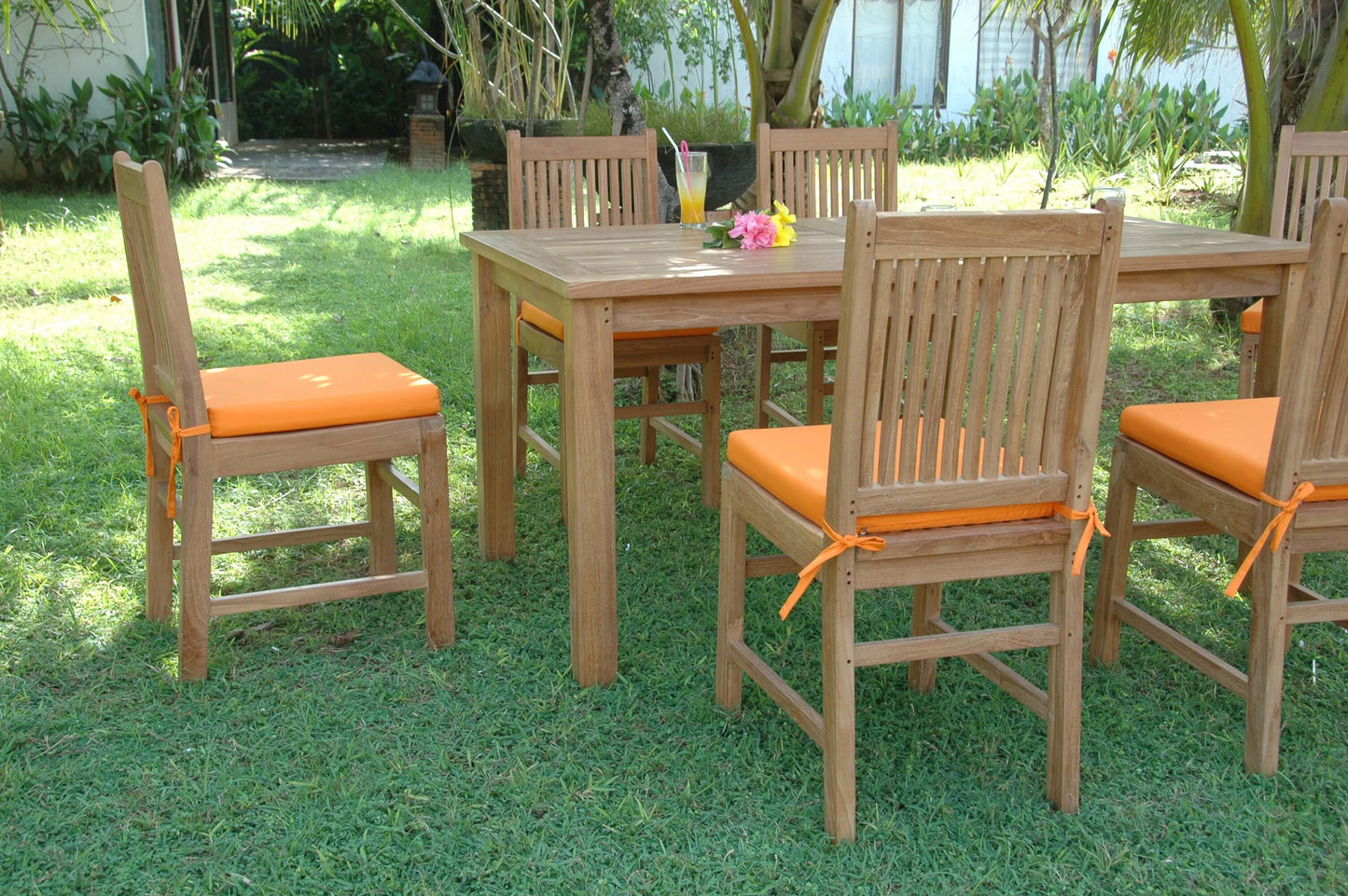 Anderson Teak Montage Saratoga 7-Pieces Dining Set