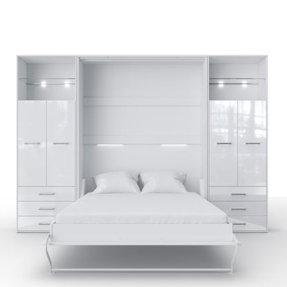 Maxima House Vertical Murphy Bed Invento. European Queen + 2 cabinets