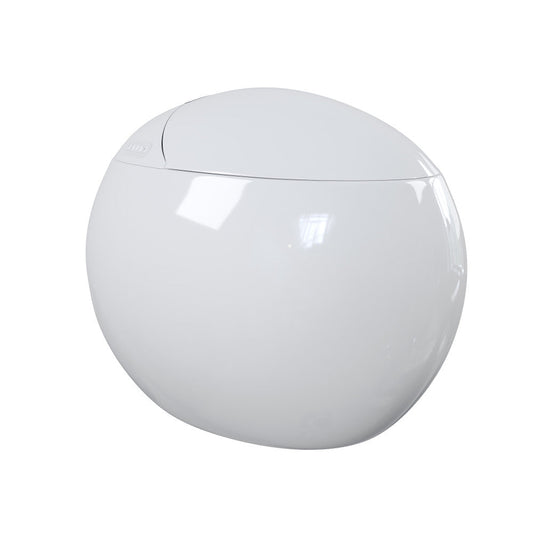 Swiss Madison Plaisir Smart One-Piece 1.28 GPF Single Flush Toilet in Glossy White