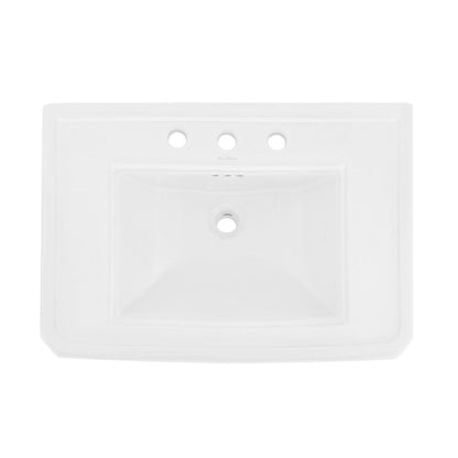 Swiss Madison Voltaire Two-Piece Pedestal Sink